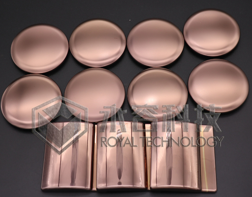 Титановая сплав ПВД вакуумная покрытие машина TiAlN Розовое золото нержавеющей стали
