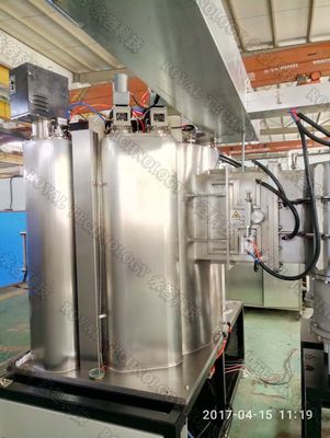 Хорошая цена. Вакуумная установка для нанесения керамического PVD-покрытия с подачей аргона и возможностью изготовления на заказ цвета для нужд промышленной обработки поверхностей онлайн