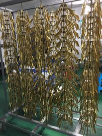 Залуживайте покрытие золота на ювелирных изделиях, реальном золоте 24К брызгая депоситон на дозорах, покрытие золота ПВД ювелирных изделий