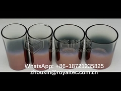 Медь PVD - rosegold на стеклоизделии