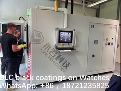 Черное покрытие PVD DLC на часах