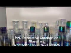 Высоковакуумная стеклопокрывающая машина ПВД декоративная система покрытия